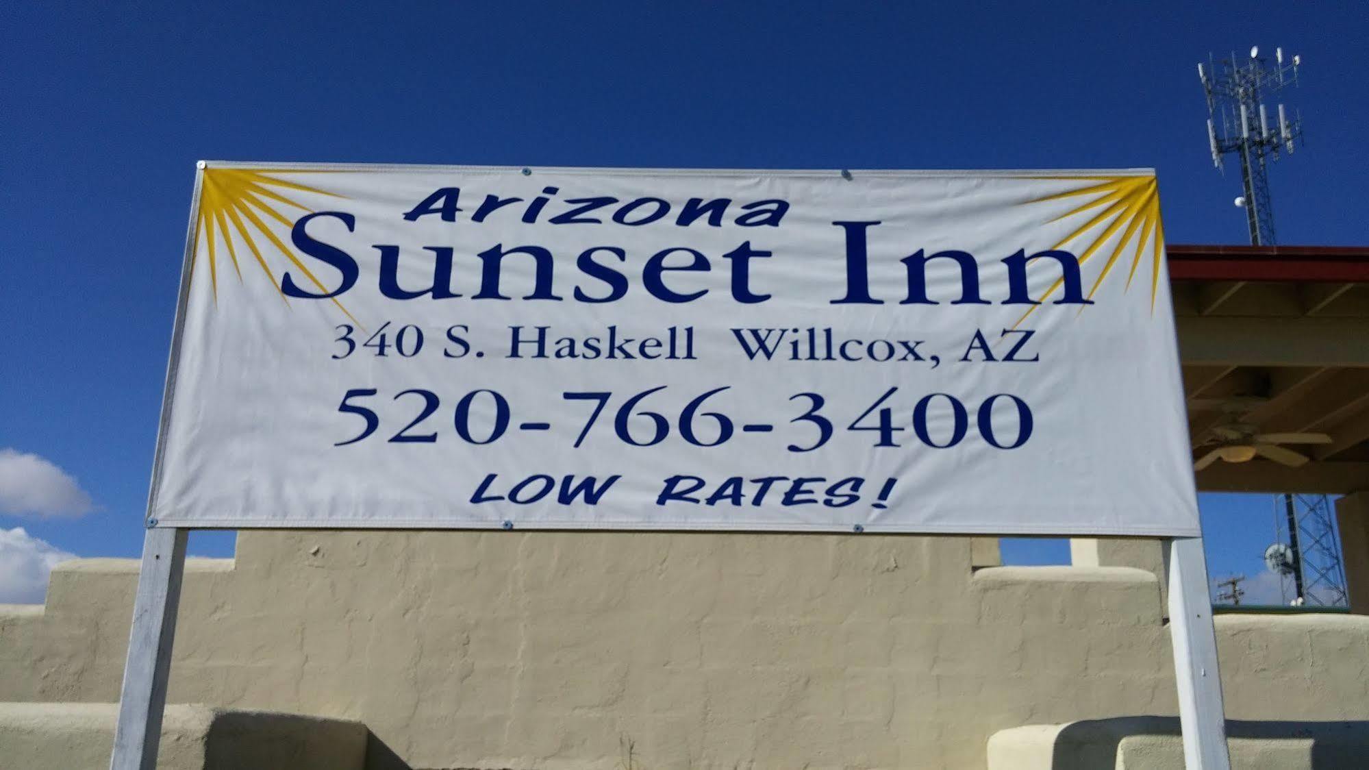 Arizona Sunset Inn & Suites Willcox Exterior foto